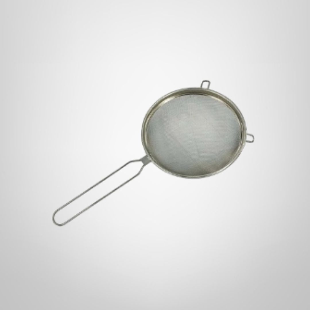 Colador de Acero Inoxidable c/Mango 20cm
