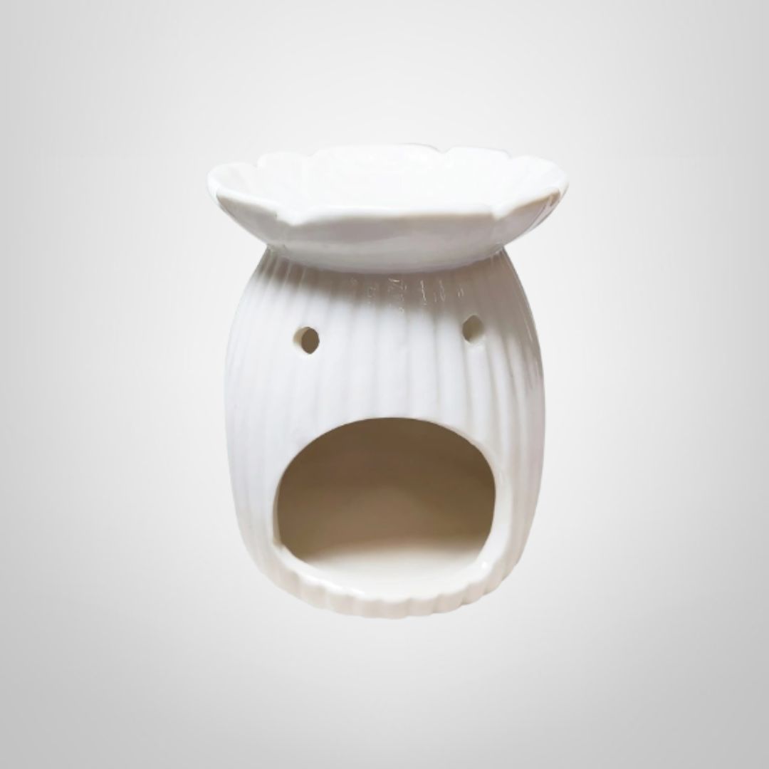 Hornito de Cerámica Blanco 8,3x10cm