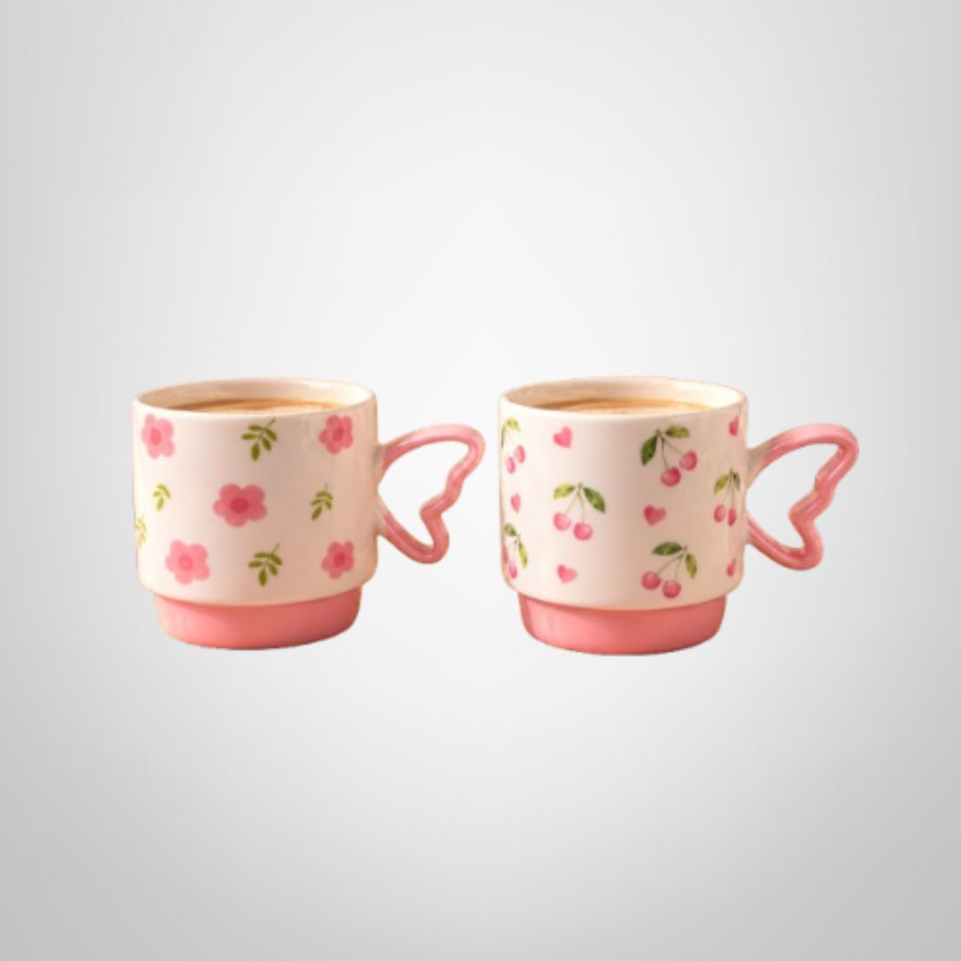 Taza de Cerámica 360ml con Diseño  9x8,6cm
