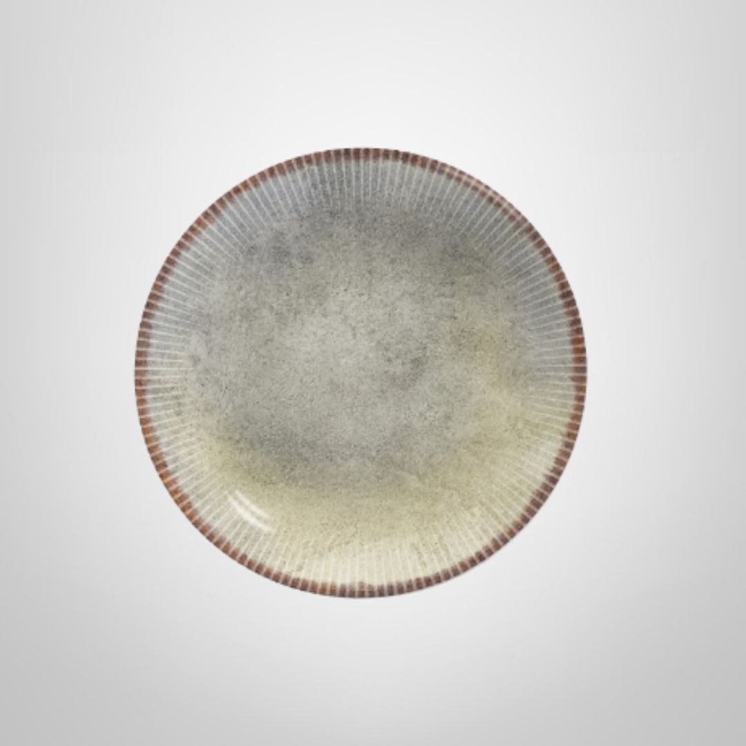 Plato Llano de Cerámica 29cm "Jacarta" ALLEANZA