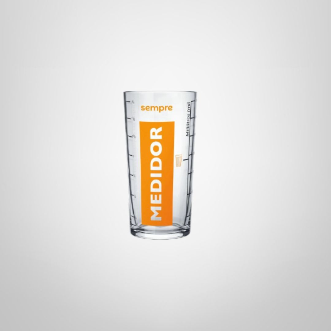 Vaso de Vidrio Medidor 350ml "Sempre" NADIR