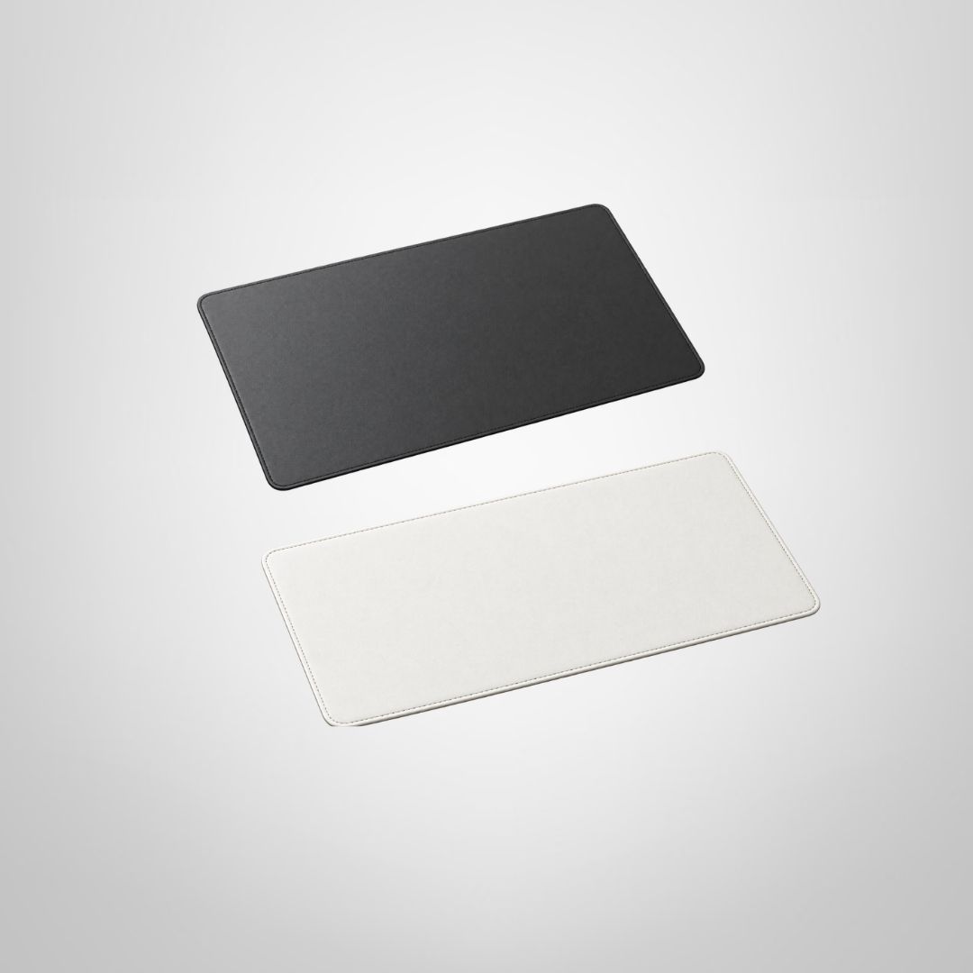 Individual Rectangular de PVC 30x40cm Blanco/Negro
