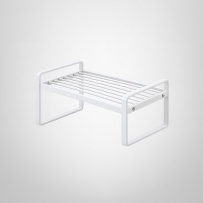 Estante Organizador de Metal 33x20x18,5 Blanco/Negro