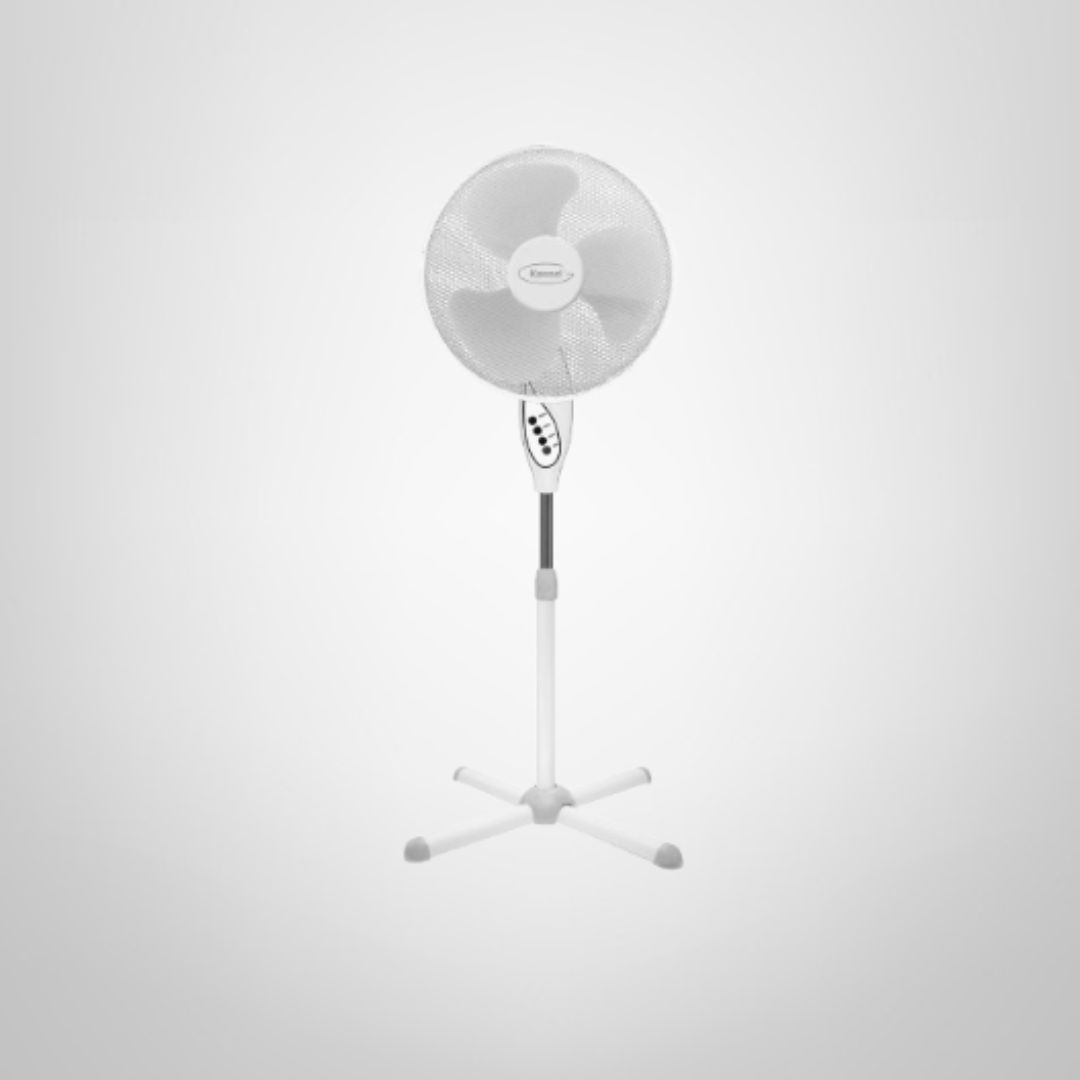 Ventilador de Pie de 45cm 55W Blanco KASSEL