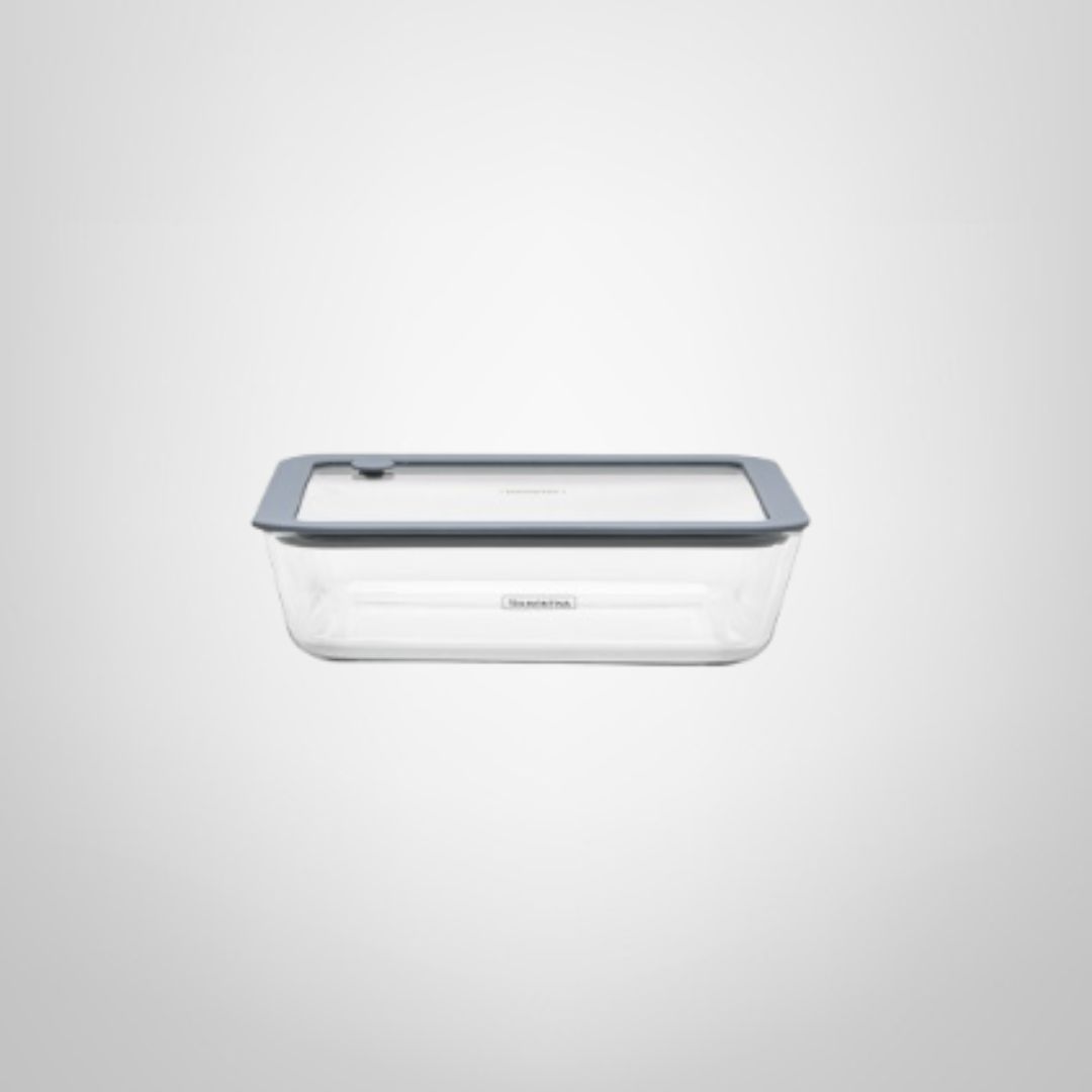 Tupper de Vidrio Rectangular c/Tapa de Silicona 700ml "Vittra" TRAMONTINA