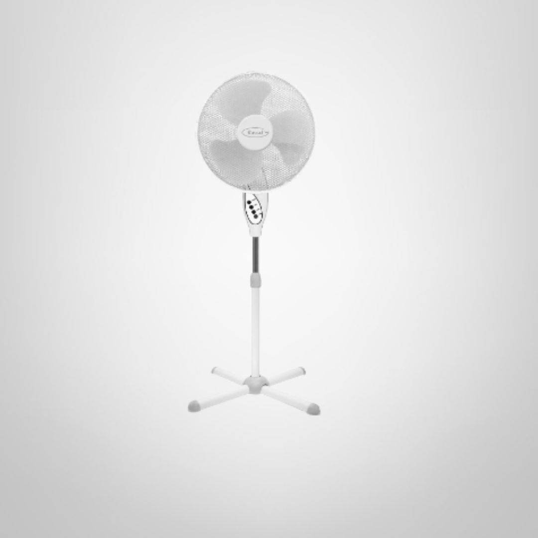 Ventilador de Pie de 40cm Blanco KASSEL