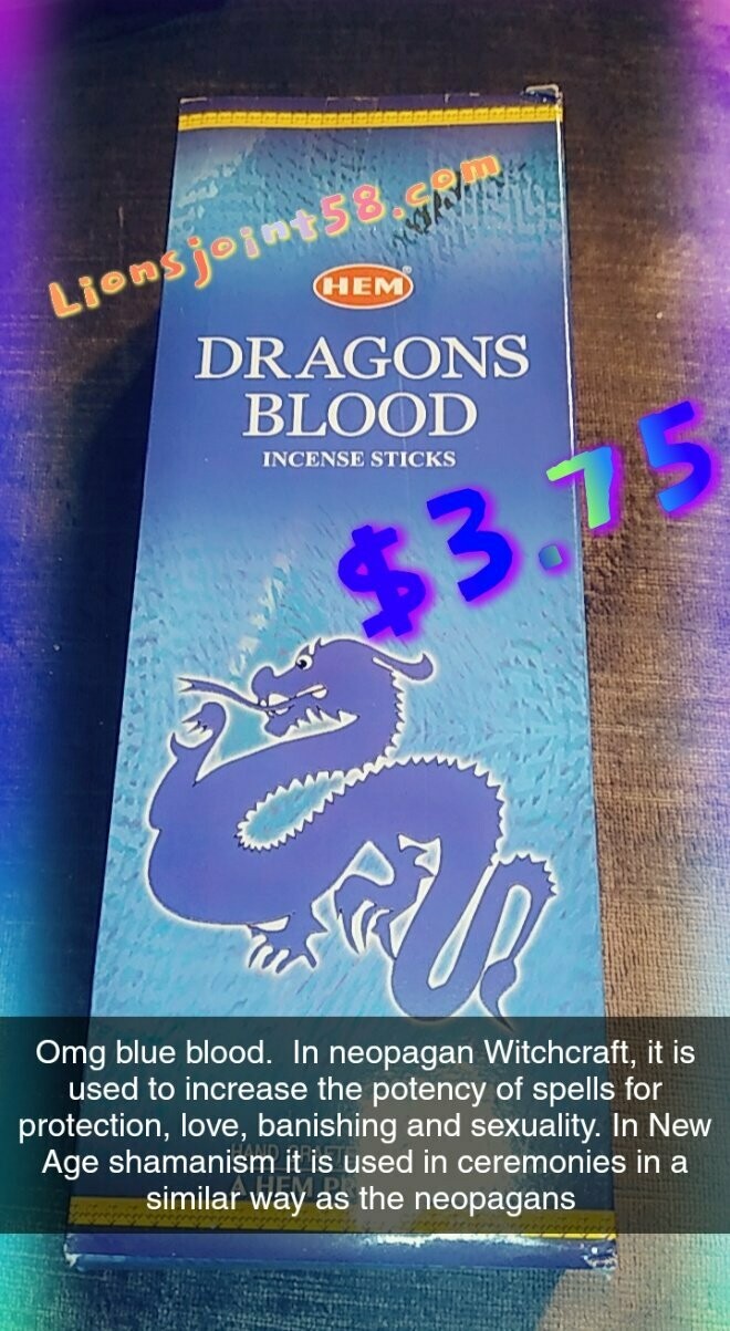 Blue Dragon Blood