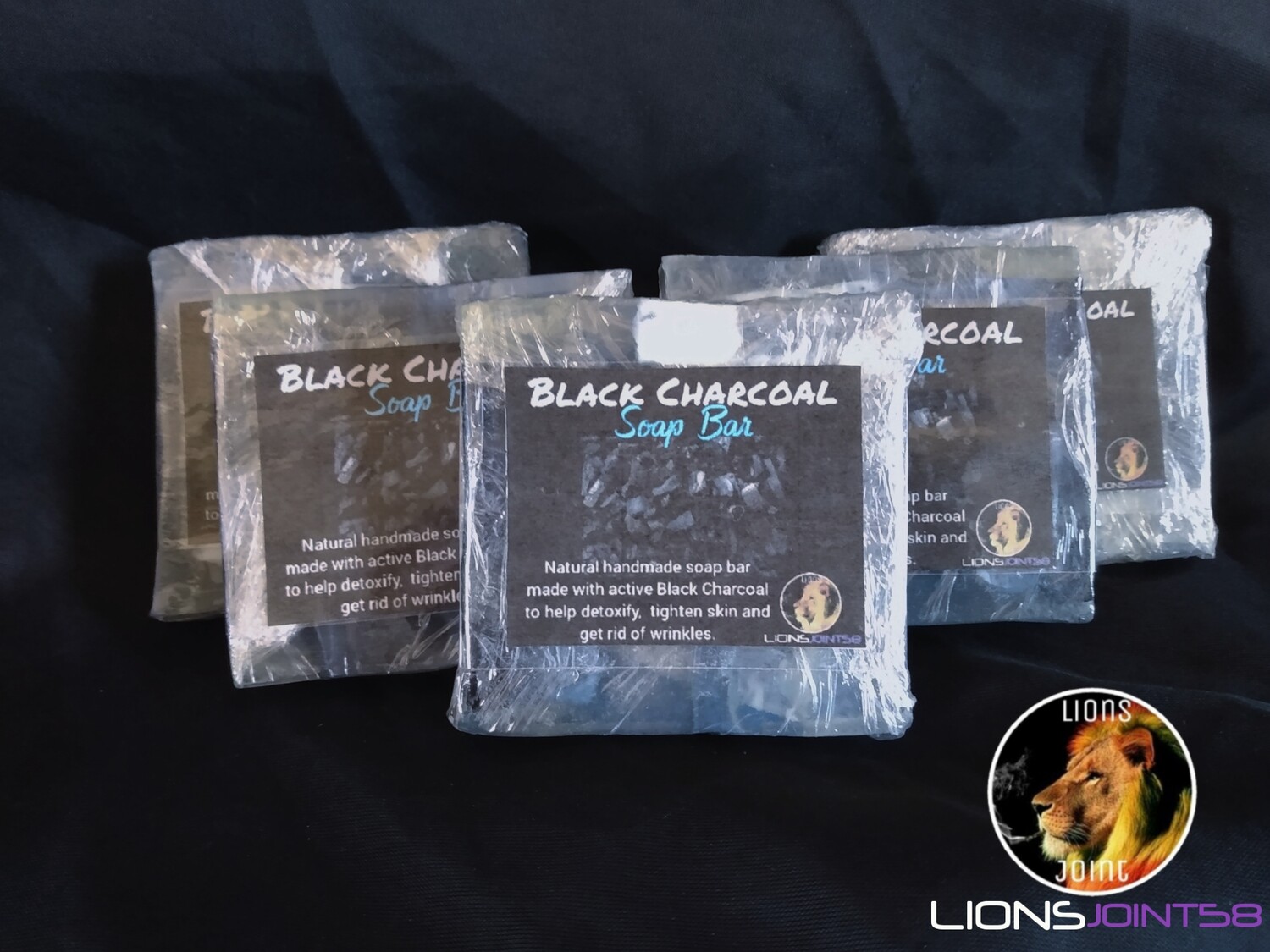 Black Charcoal Soap Bar