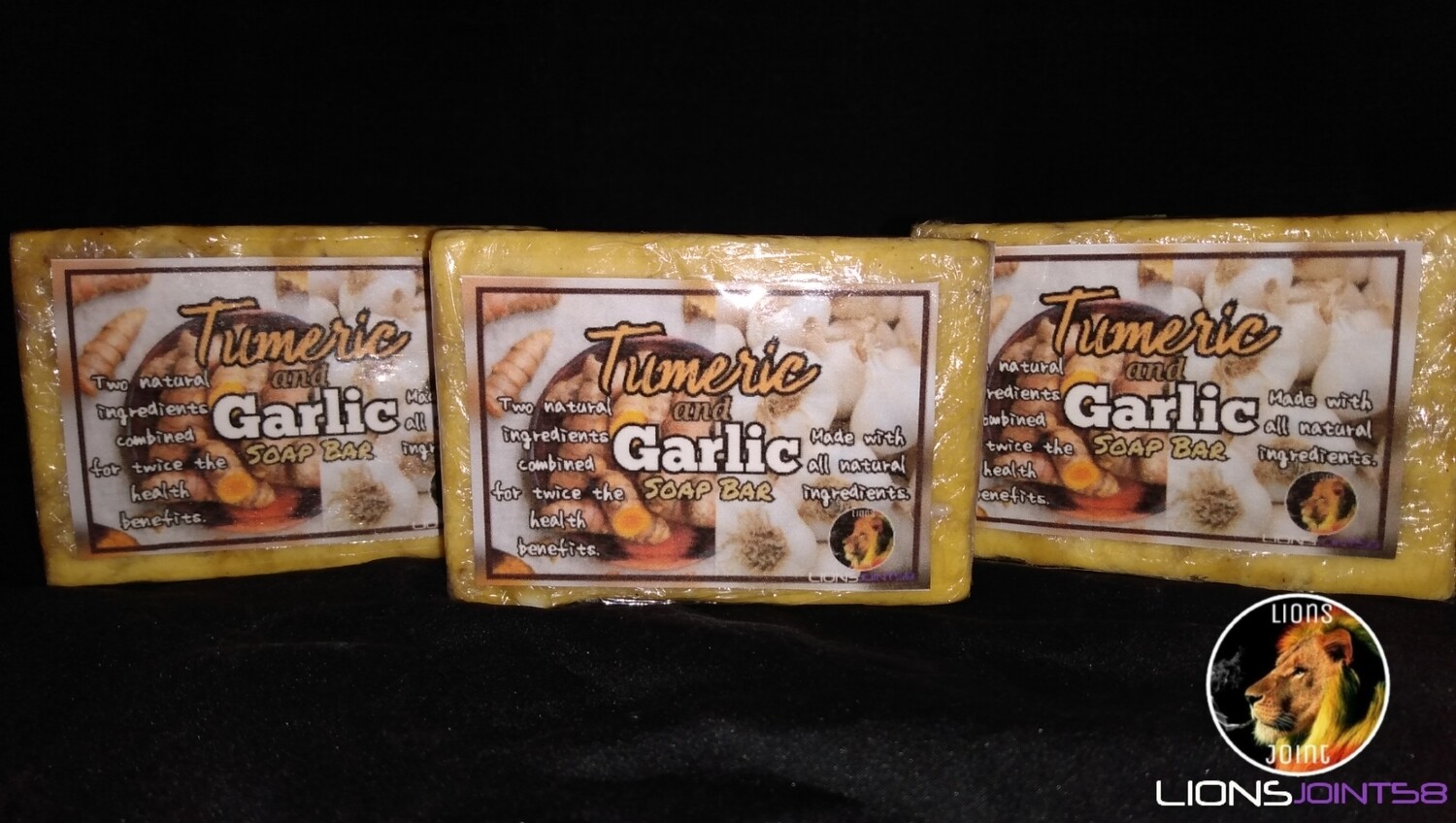 Tumeric and Garlic Soap Bar
