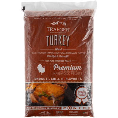 Traeger Turkey Blend Wood Pellets