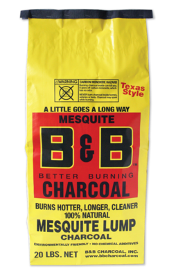 B&B Mesquite Lump Charcoal
