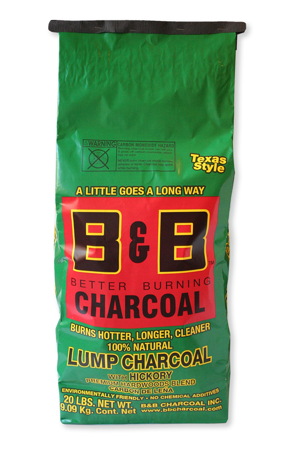 B&B Hickory Lump Charcoal