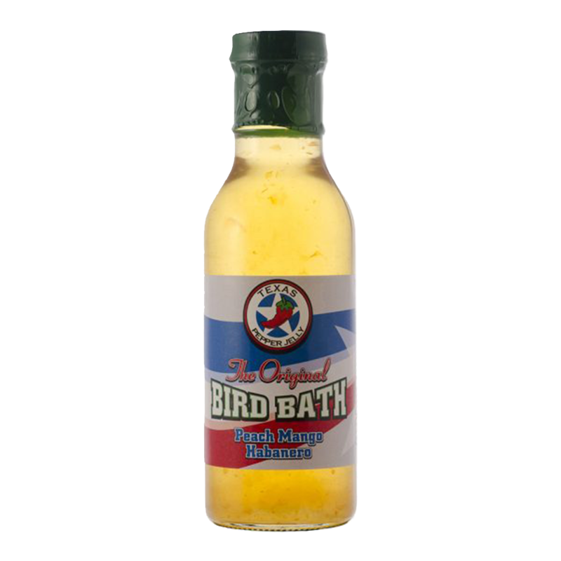Texas Pepper Jelly - Peach Mango Habanero Bird Bath