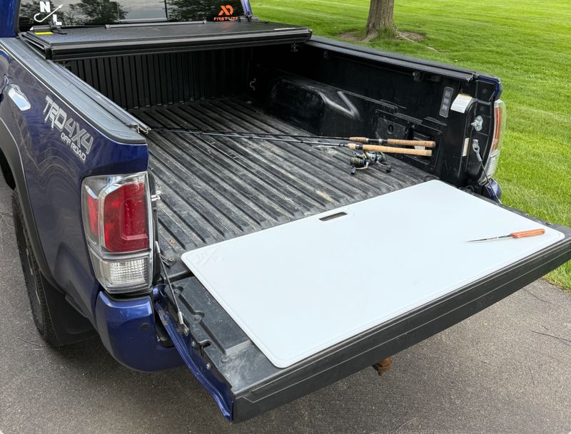 48 48" x 19" Tailgate Game Cutting Board