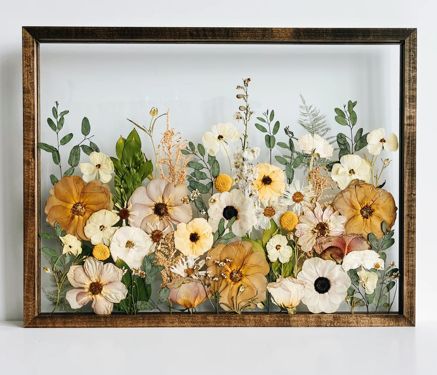 Large - Wedding Flowers Shadow Box Large - Wedding Flowers Shadow Box