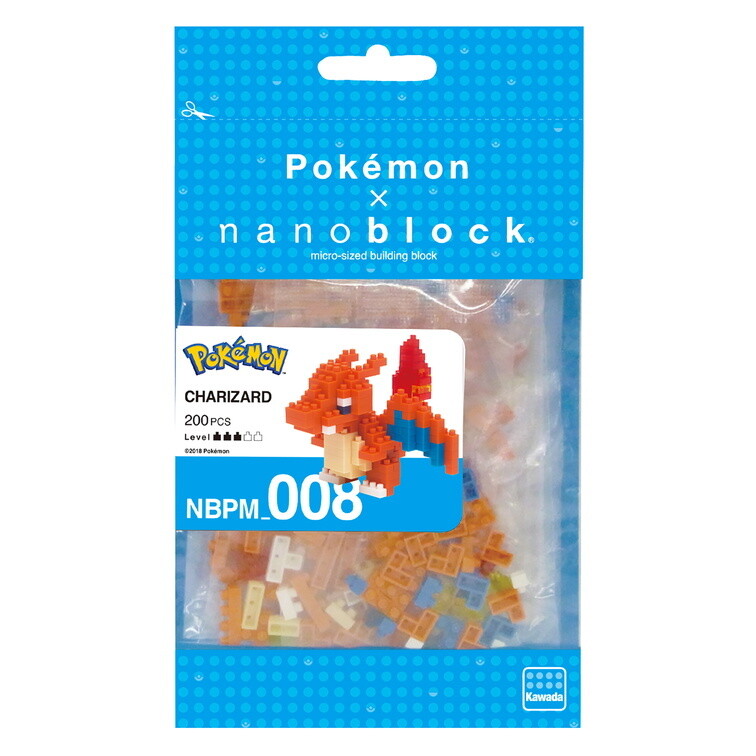 Nanoblock Pokemon-  Charizard