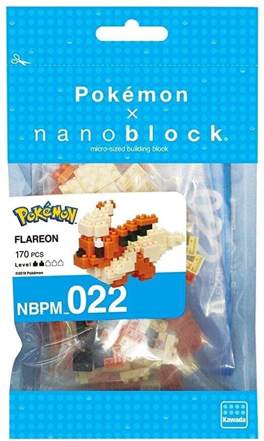 Nanoblock Pokemon-  Flareon 