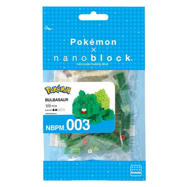 Nanoblock Pokemon-  Bulbasaur 