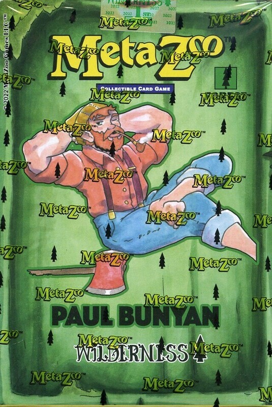 Metazoo: Wilderness Theme Deck (Paul, Bunyan)
