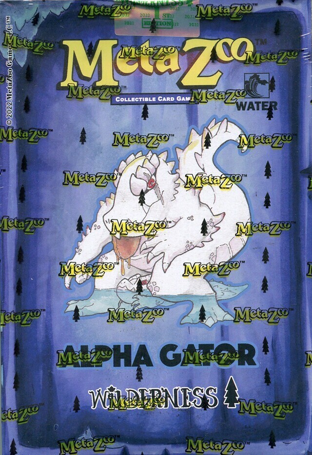 Metazoo: Wilderness Theme Deck (Alpha Gator)