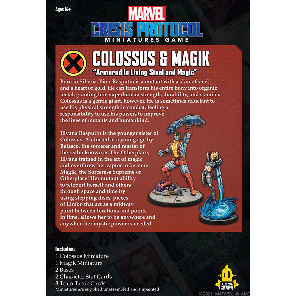 MARVEL CRISIS PROTOCOL: COLOSSUS &amp; MAGIK