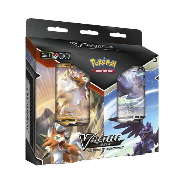 Pokemon: V Battle Deck (Lycanroc V  V.S Corviknight V Bundle)