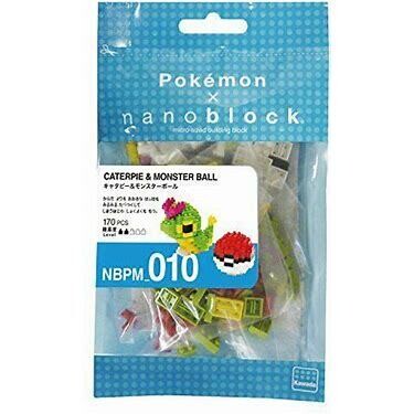 Nanoblock Pokemon-  Caterpie Pokeball