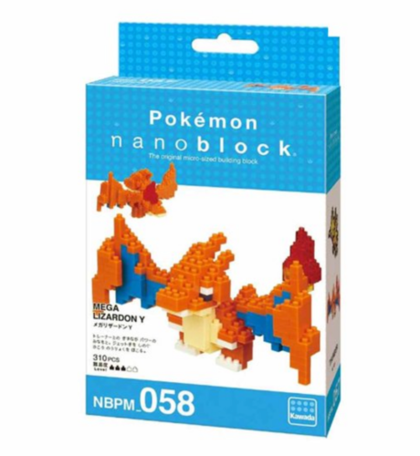 Nanoblock Pokemon-  M Charizard Y
