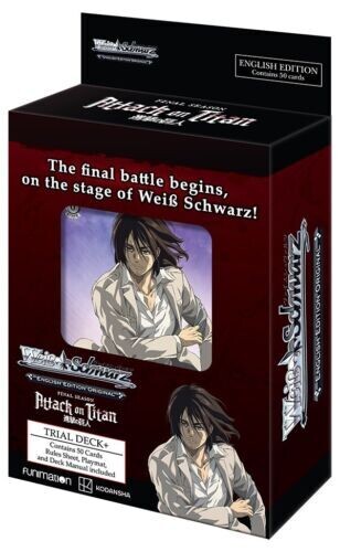 Weiss Schwarz: Attack On Titan Final Season Trial Deck+