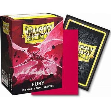 Dragon Shield: 100 Count Box Dual Matte Fury
