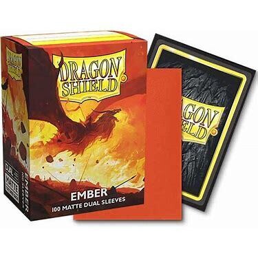 Dragon Shield: 100 Count Box Dual Matte Ember