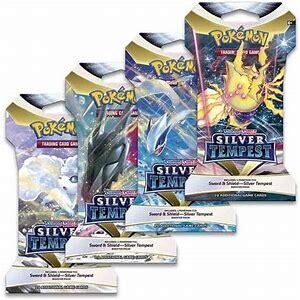 Pokemon: Silver Tempest Sleeved Booster