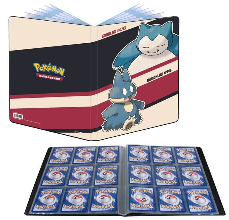 Ultra Pro: Pokemon Snorlax Munchlax 9-pocket Portfolio