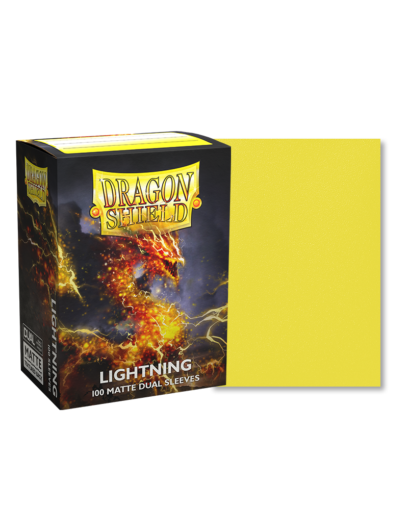 Dragon Shield: 100 Count Box Dual Matte Lightning