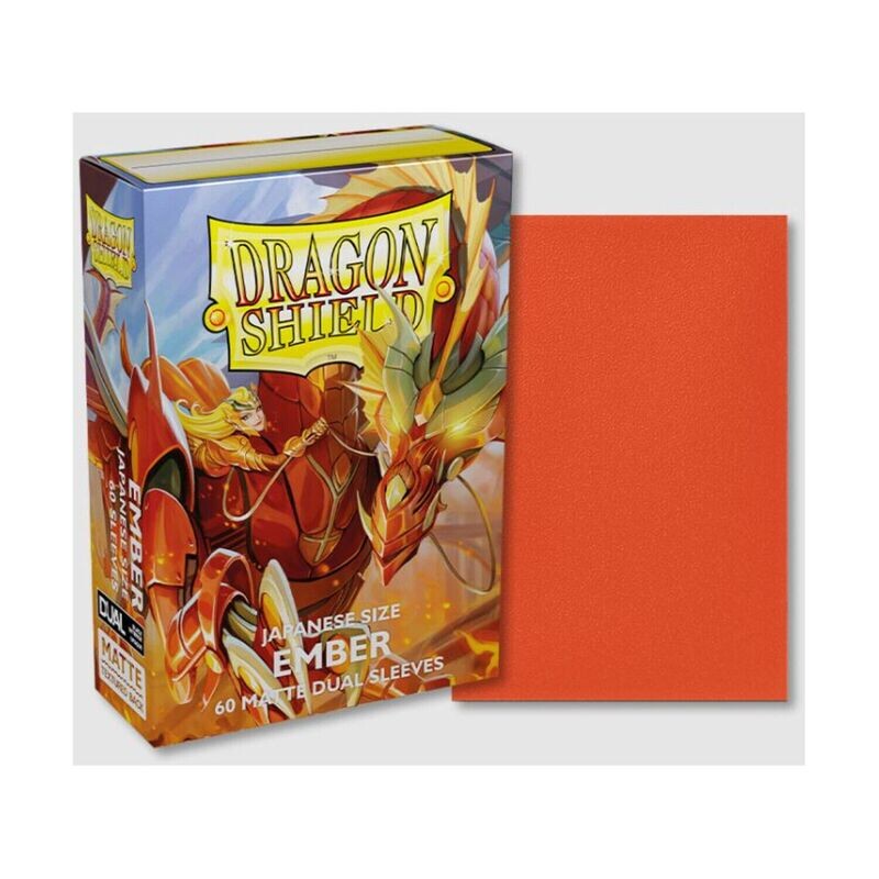 Dragon Shield: 60 Count Box Dual Matte Ember