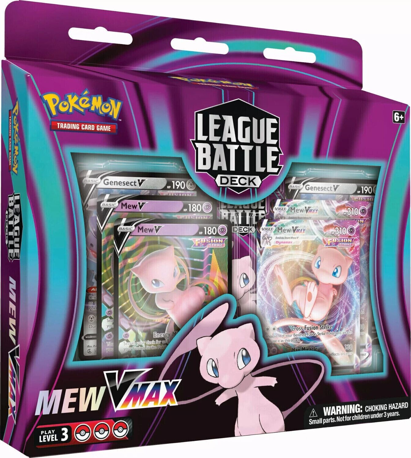 Pokemon: League Battle Deck-  Mew Vmax 