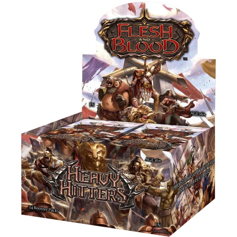 Flesh &amp; Blood TCG- Heavy Hitters Booster Box