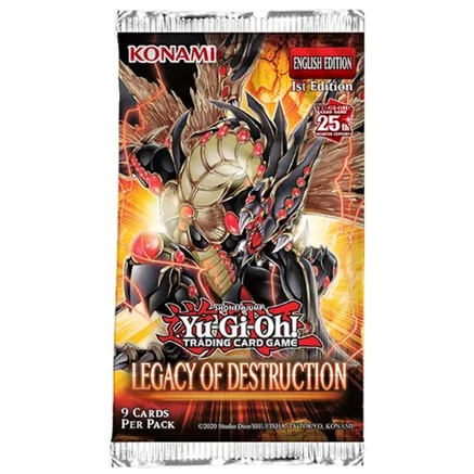 Yu-Gi-Oh: Legacy Of Destruction Booster Pack