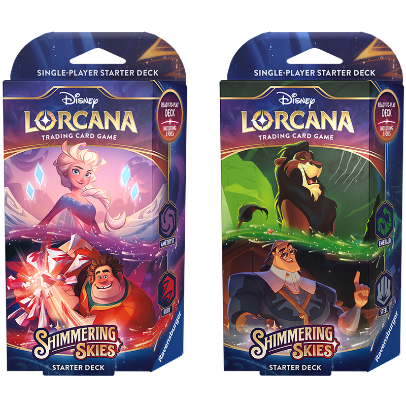 Disney Lorcana: Shimmering Skies Starter Deck
