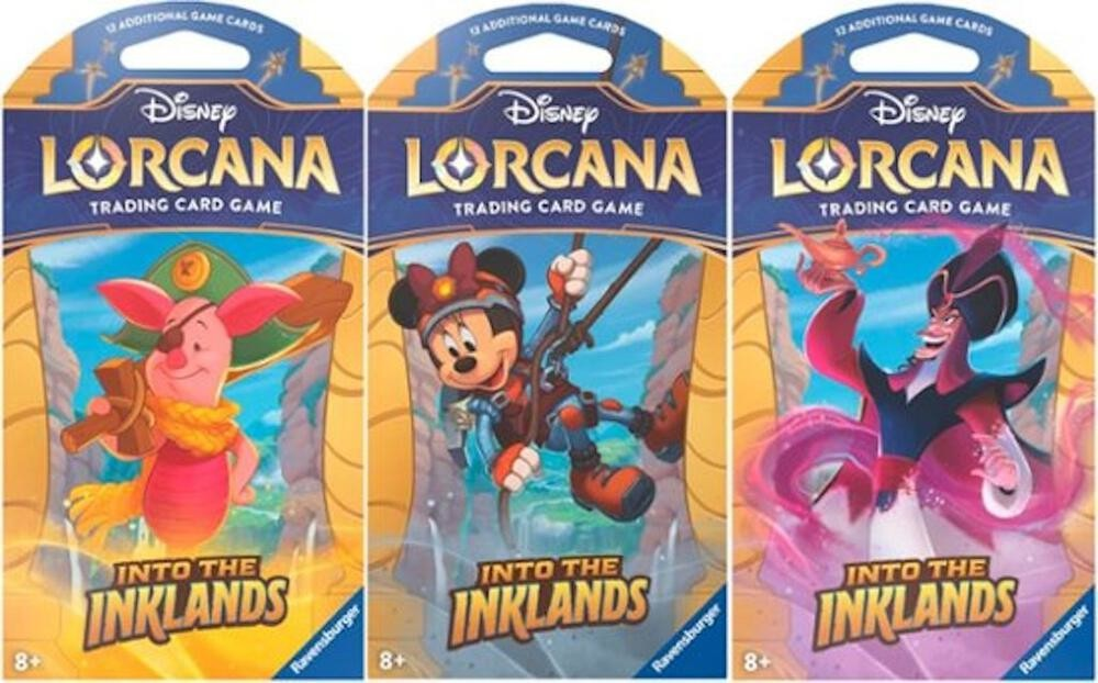 Disney Lorcana: Into The Inklands Sleeved Booster Pack