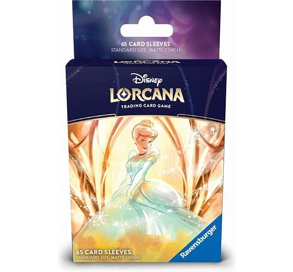Disney Lorcana: Archazia&#39;s Island Card Sleeves - Cinderella 