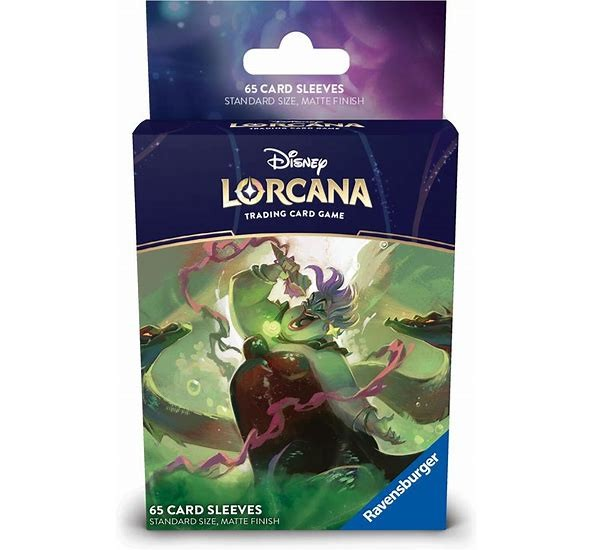 Disney Lorcana: Archazia&#39;s Island Card Sleeves - Ursula