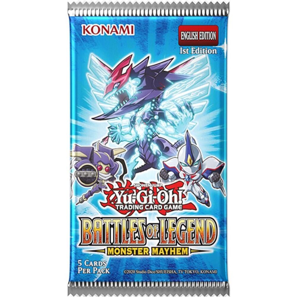 Yu-Gi-Oh!: Battles Of Legend Monster Mayhem Booster Pack