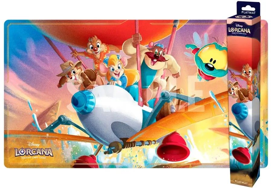 Disney Lorcana: Reign Of Jafar-Rescue Rangers Playmat