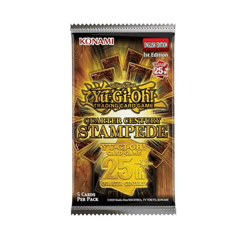 Yu-Gi-Oh: Quarter Century Stampede Booster Packs 