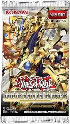 Yu-Gi-Oh: Dimension Force Booster Pack