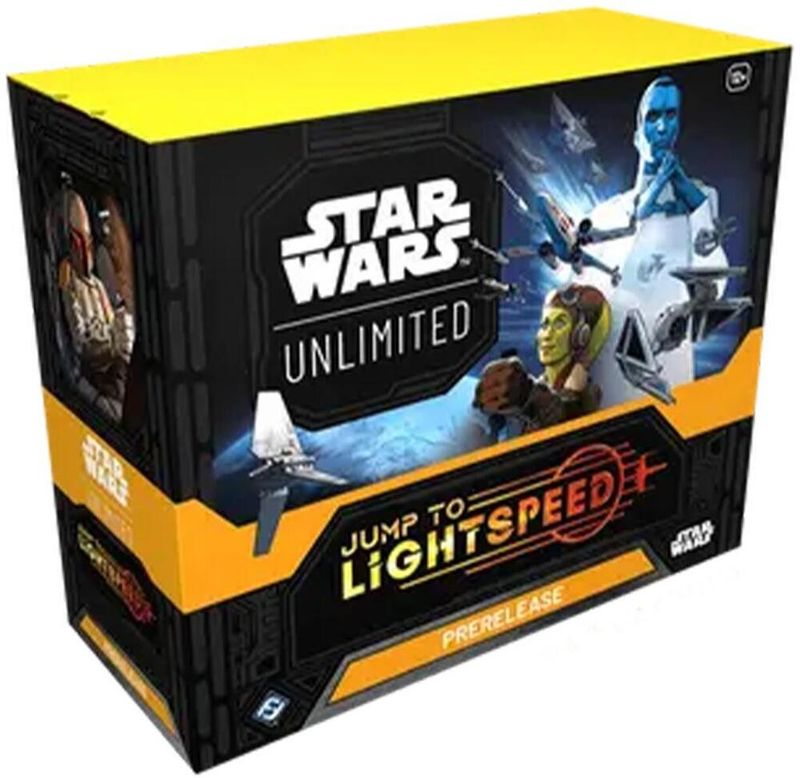 Star Wars Unlimited: Jump To Lightspeed Prerelease Box