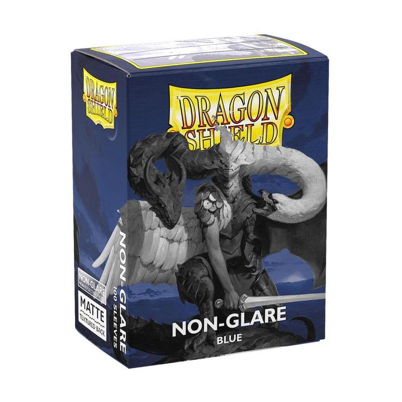 Dragon Shield: 100 Count Box Matte Non-Glare Blue