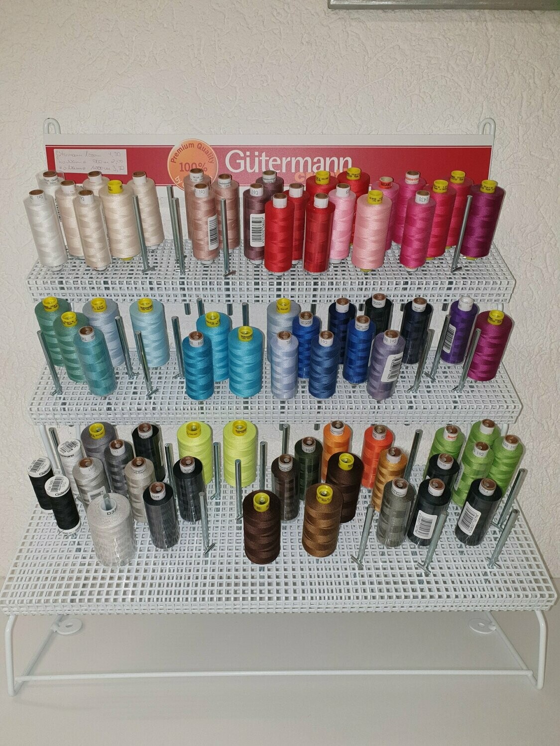 Nähmaschinengarne verschiedene Hersteller