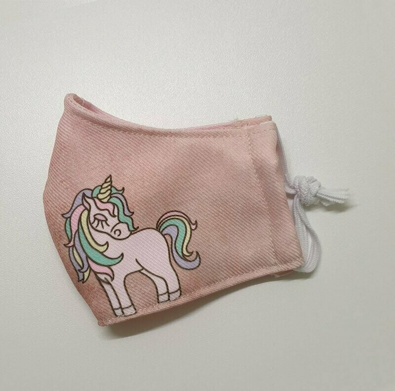 Kindermaske Einhorn